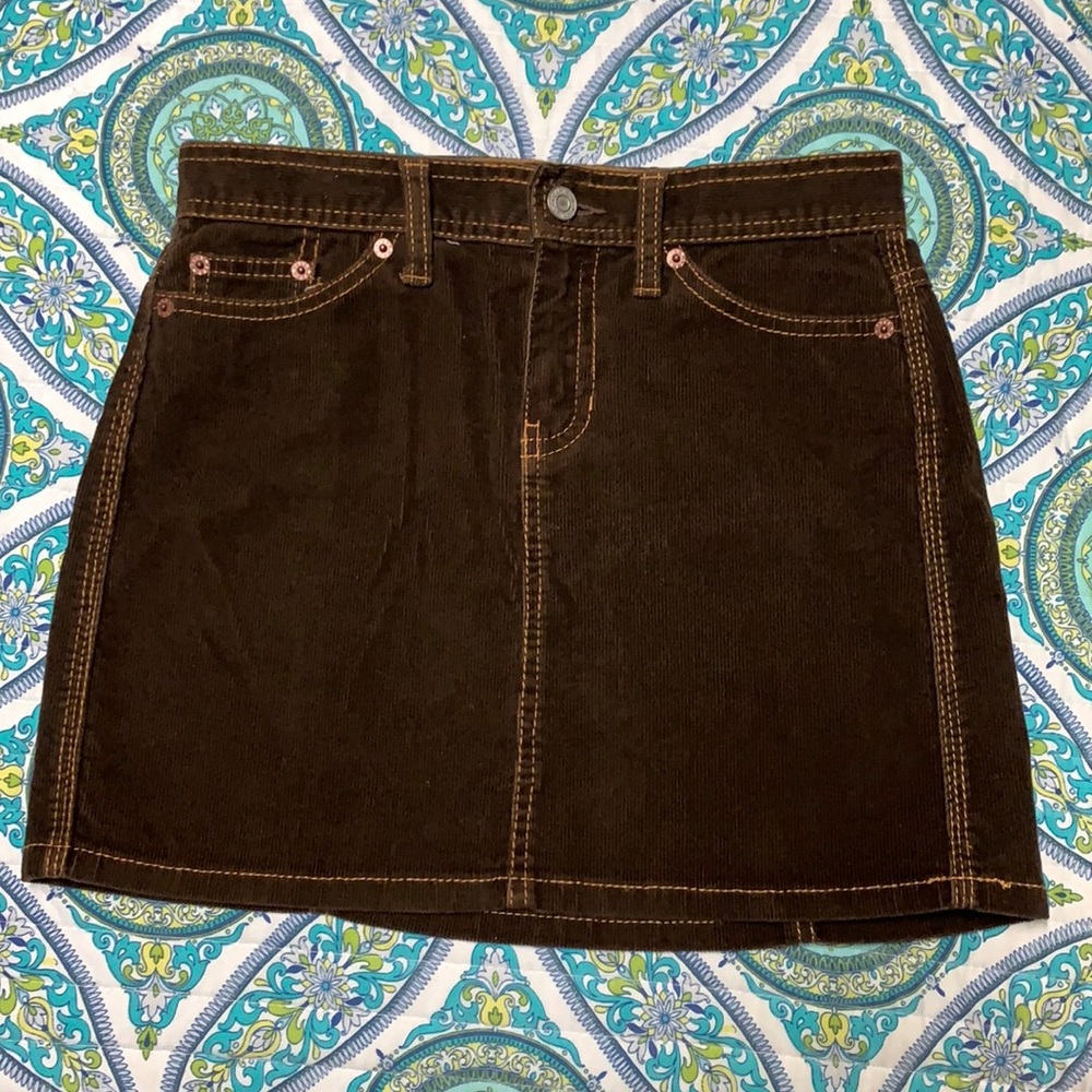 Gap Jeans Corduroy Skirt